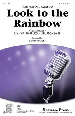 Look to the Rainbow - Burton Lane|E.Y. Yip Harburg - Mark Hayes Shawnee Press StudioTrax CD CD