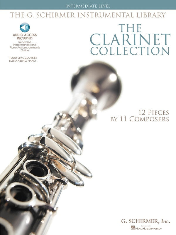 Clarinet Collection - Intermediate Clarinet/Piano Accompaniment/CD Schirmer 50486143