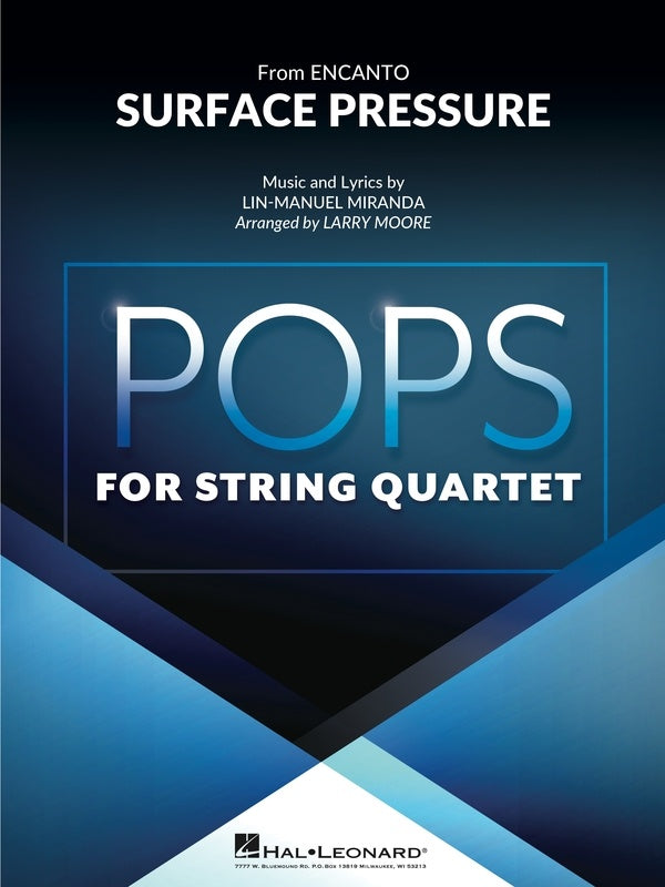 Miranda - Surface Pressure (from Encanto) - String Quartet Grade 3-4 Score/Parts arranged by Moore Hal Leonard 4492855