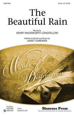 The Beautiful Rain - Janet Gardner - Henry Wadsworth Longfellow Shawnee Press StudioTrax CD CD