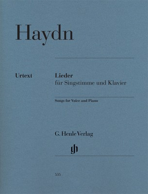 Songs for Voice and Piano - Joseph Haydn - Classical Vocal G. Henle Verlag