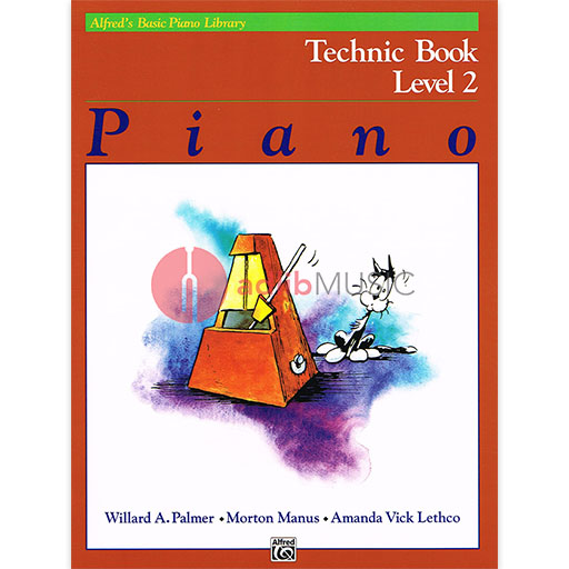 Alfred's Basic Piano Library Technic Book 2 - Piano by Palmer/Manus/Lethco Alfred 2465