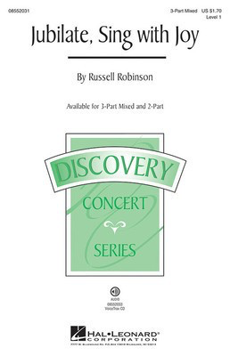 Jubilate, Sing with Joy - Discovery Level 1 - Russell Robinson - Hal Leonard VoiceTrax CD CD