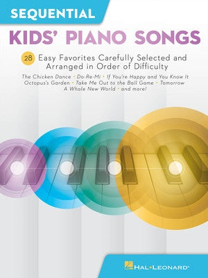 Sequential Kids Piano Songs - Easy Piano - Various - Hal Leonard