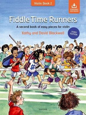 Fiddle Time Runners - Third Edition (A Second Book of Easy Pieces) - Violin/OLA - Blackwell - Oxford 9780193566095