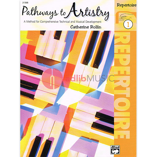 Pathways to Artistry Repertoire Book 1 - Piano by Rollin Alfred 21368