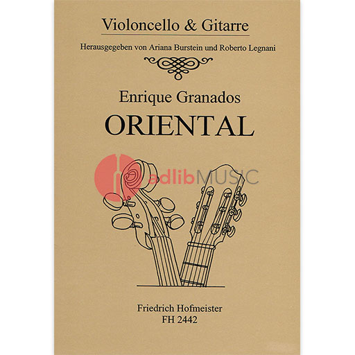 Granados - Oriental Spanish Dance #2 - Cello/Guitar Duet Hofmeister FH2442