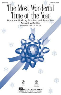 The Most Wonderful Time of the Year - Mac Huff Hal Leonard ShowTrax CD CD