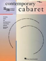 Contemporary Cabaret - 31 Songs in Today's Repertoire Sung by Major Artists - Various - Vocal Hal Leonard Piano & Vocal