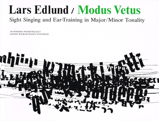 Modus Vetus Sight Singing Aural Training - Classical Vocal by Lars Edlund NS06399