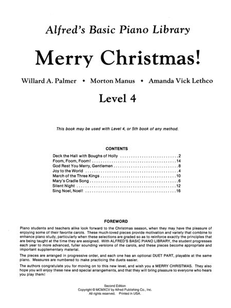 ABPL Merry Christmas! Book 4 - Palmer Willard A. / Manus Morton / Lethco Amanda Vick - Alfred Music