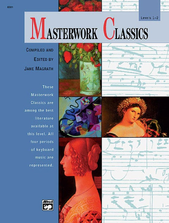 Masterwork Classics Level 1 & 2 - Piano/CD Alfred 6581