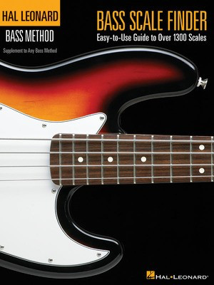 Bass Scale Finder - Easy-to-Use Guide to Over 1,300 Scales 9 inch. x 12 inch. Edition - Bass Guitar Chad Johnson Hal Leonard