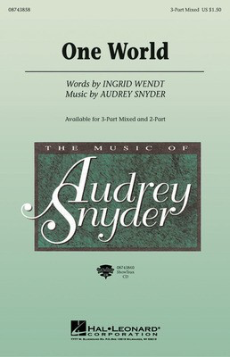 One World - Audrey Snyder|Ingrid Wendt - Hal Leonard ShowTrax CD CD