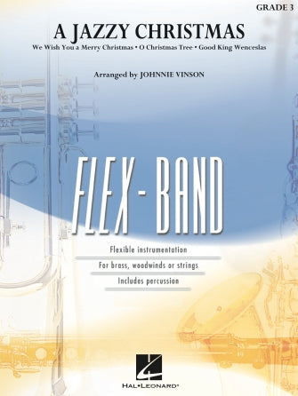 A Jazzy Christmas - Flexband Grade 3 Score/Parts Hal Leonard 4007254