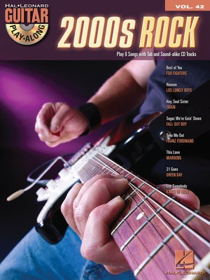 2000s Rock - Guitar Play-Along Volume 42 - Guitar Hal Leonard Guitar TAB with Lyrics & Chords /CD