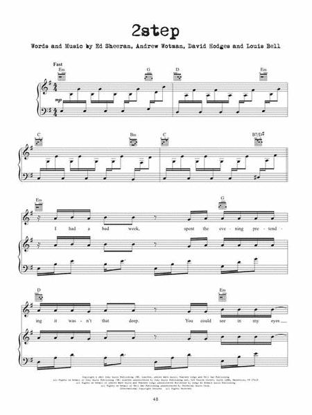 Ed Sheeran - Equals = - P/V/G - Hal Leonard