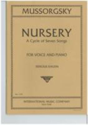 The Nursery - A Cycle of Seven Songs - Modest Mussorgsky - Classical Vocal Medium Voice IMC