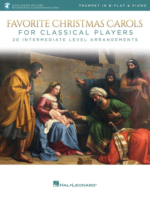 Favorite Christmas Carols for Classical Players - Trumpet/Audio Access Online Hal Leonard 278407