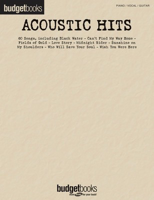 Acoustic Hits - Budget Books - Various - Hal Leonard Piano, Vocal & Guitar