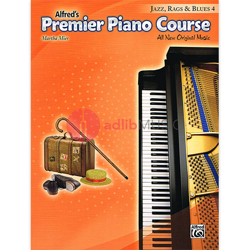 Premier Piano Course Jazz Rags & Blues 4 - Mier Martha - Alfred Music