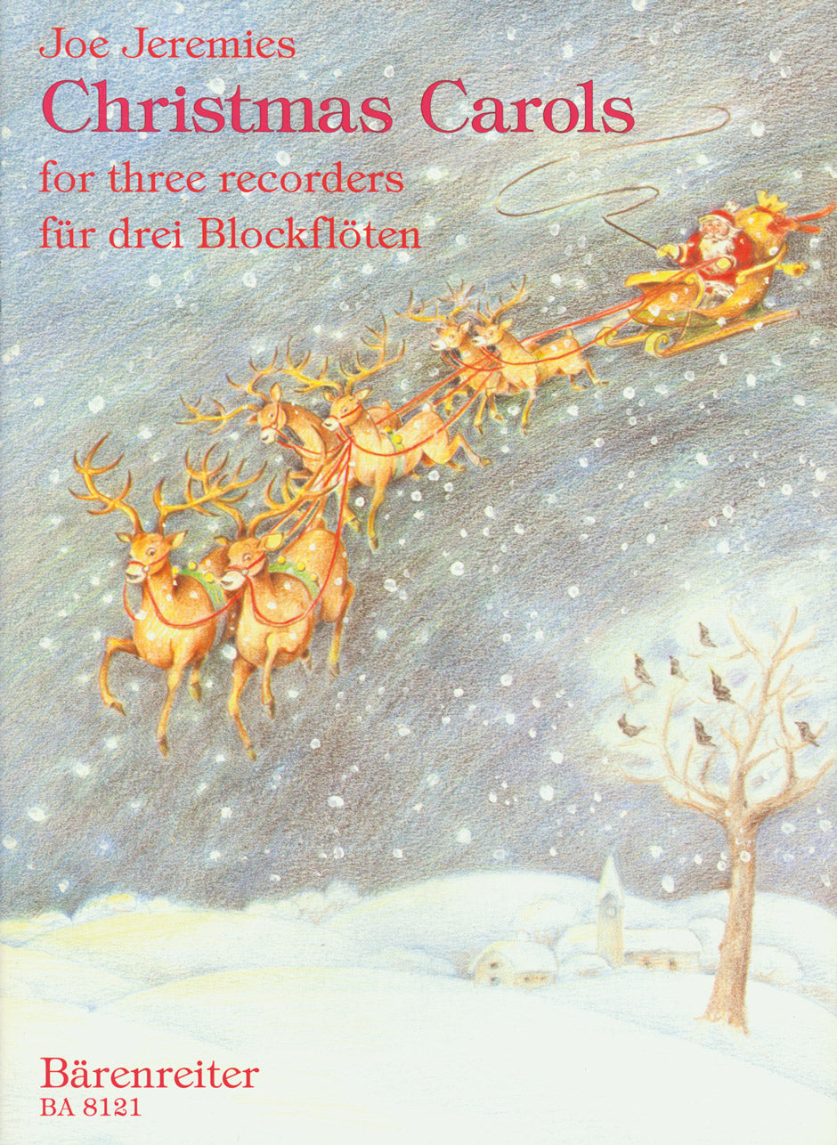 English Christmas Carols - Recorder Trio (2 Descant/1 Treble Recorder) arranged by Jeremies Barenreiter BA8121