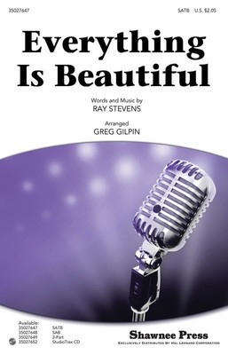 Everything Is Beautiful - Ray Stevens - Greg Gilpin Shawnee Press StudioTrax CD CD