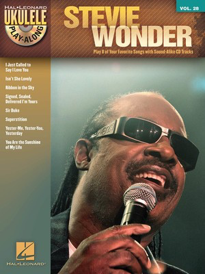 Stevie Wonder - Ukulele Play-Along Volume 28 - Ukulele Hal Leonard /CD