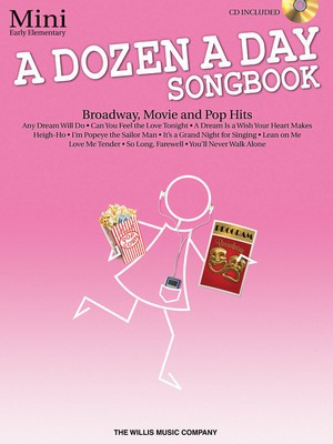 A Dozen a Day Songbook - Mini - Book/CD Pack