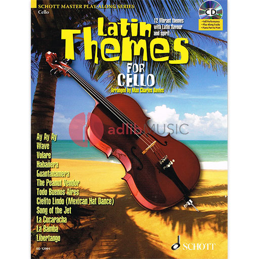 Latin Themes - Cello/CD Schott ED12991