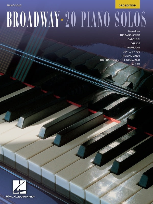 Broadway: 20 Piano Solos 3rd Edition - Piano Solo Hal Leonard 359470