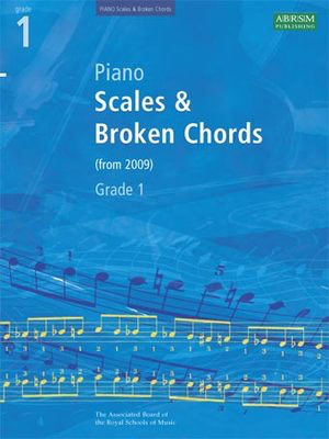 ABRSM Piano Scales & Broken Chords Grade 1 - Piano ABRSM 9781860969133