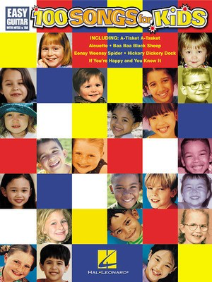 100 Songs for Kids - Easy Guitar Notes/Tab Hal Leonard  702178