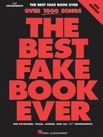 The Best Fake Book Ever - 4th Edition - C Edition - Various - C Instrument Hal Leonard Fake Book Spiral Bound