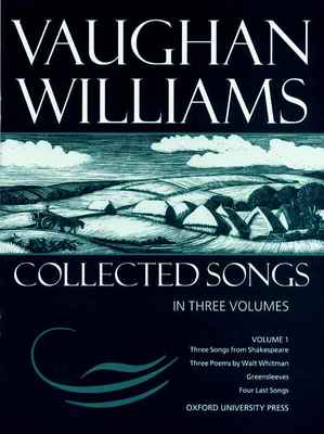 Collected Songs Volume 1 - Ralph Vaughan Williams - Medium Voice Oxford University Press Vocal Selections