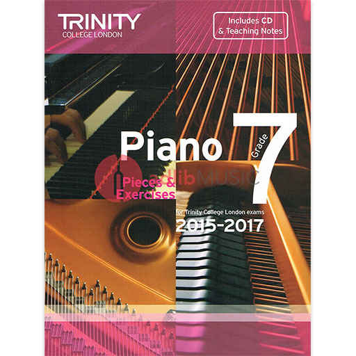 Trinity Piano Exam Pieces 2015-17 Grade 7 Bk/Cd - Trinity