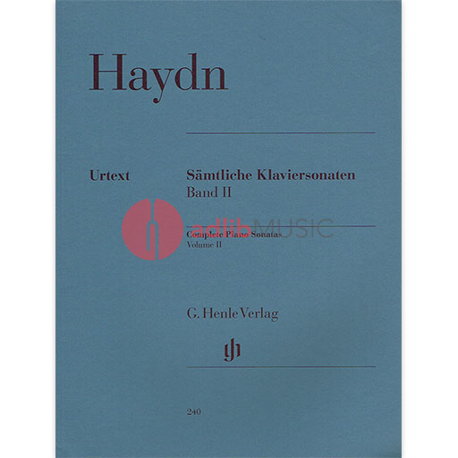 Complete Piano Sonatas, Volume II - Piano Solo by Haydn Henle HN240