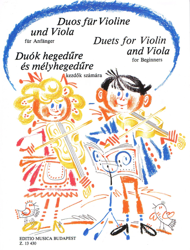 DUETS FOR VIOLIN & VIOLA FOR BEGINNERS - VIOLIN - EMB