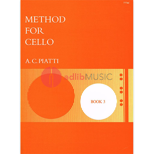 Piatti - Method Book 3 - Cello Stainer & Bell 7774C