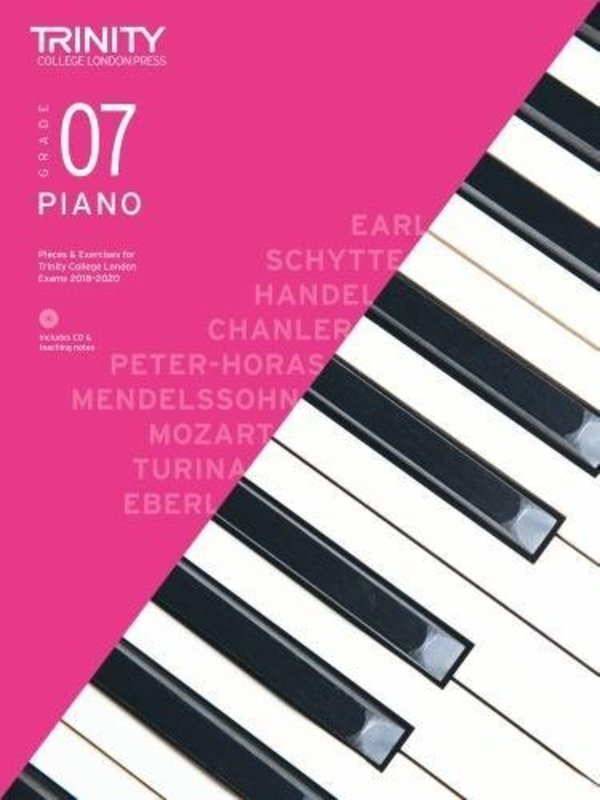 Trinity Piano Exam Pieces 2018-20 Grade 7 Book/CD - Trinity