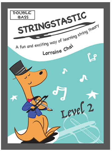 Stringstastic Level 2 Double Bass - Theory Book for Double Bassists Chai Lorraine Stringstastic 9780645267099