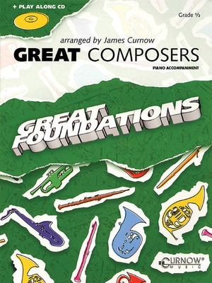 Great Composers - Piano Accompaniment (No CD) - Piano James Curnow Curnow Music Piano Accompaniment