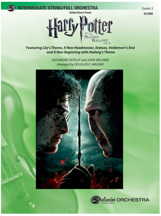 HARRY POTTER & THE DEATHLY HALLOWS PT2 SO GR3 - DESPLAT ALEXANDRE - Alfred Music 38438