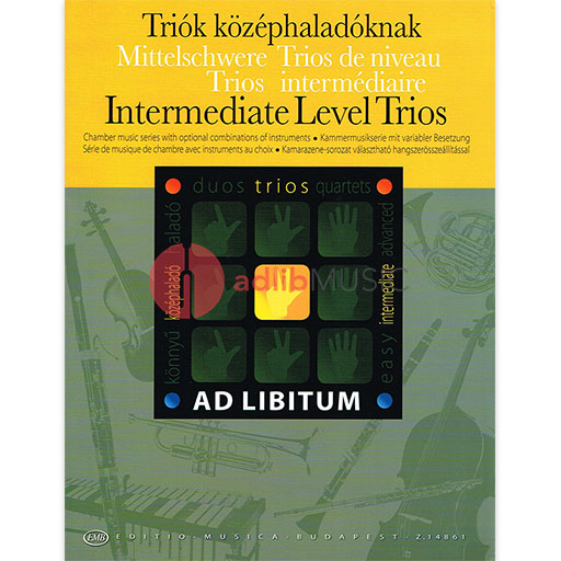 AD LIBITUM INTERMEDIATE LEVEL TRIOS - TRIOS - EMB