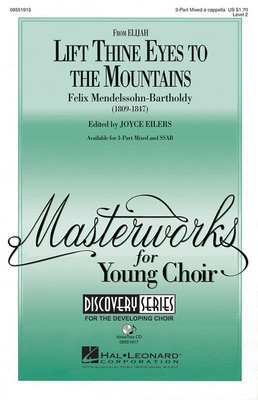 Lift Thine Eyes to the Mountains - from Elijah - Felix Bartholdy Mendelssohn - Hal Leonard VoiceTrax CD CD