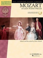 15 Easy Piano Pieces Book/OLA - Mozart - Schirmer Performance Editions