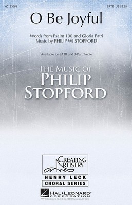 O Be Joyful - Philip Stopford - SATB Gloria Patri|Psalm 1 Hal Leonard Choral Score Octavo