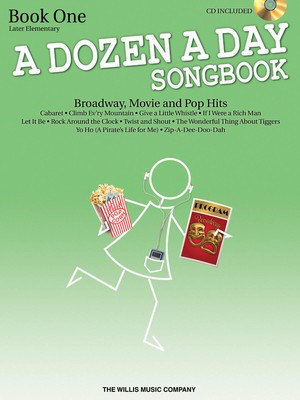 A Dozen a Day Songbook - Book 1 - Book/CD Pack