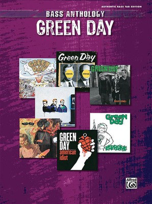 Green Day - Bass Anthology - Bass Guitar Alfred Music Bass TAB with Lyrics & Chords