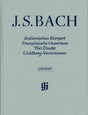 Italian Concerto French Overture Etc Bound - Johann Sebastian Bach - Piano G. Henle Verlag Piano Solo Hardcover